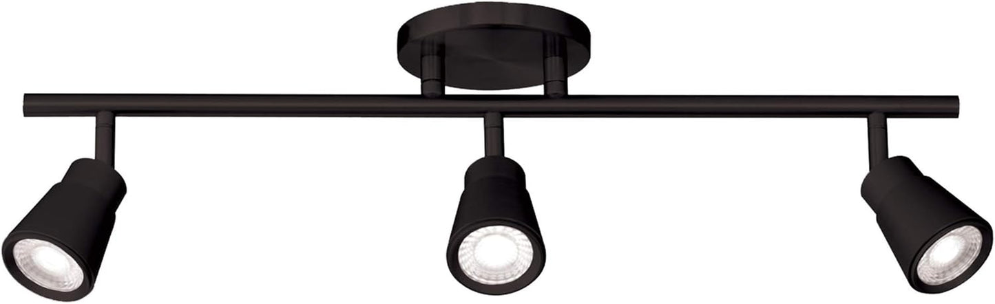 WAC Lighting, Solo 4 Light LED Energy Star Fixed Rail 3000K in Brushed Nickel