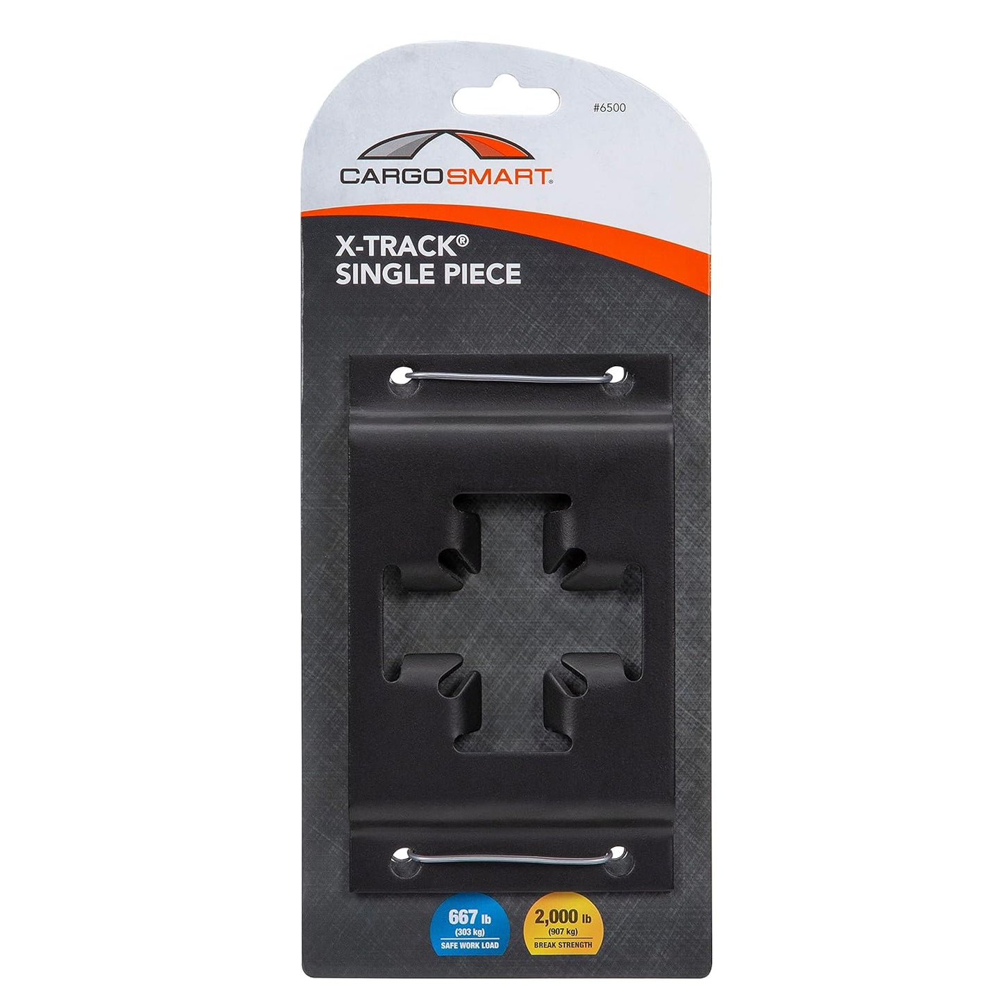CARGOSMART X-Track Single Piece 1 Pk - Matte Black