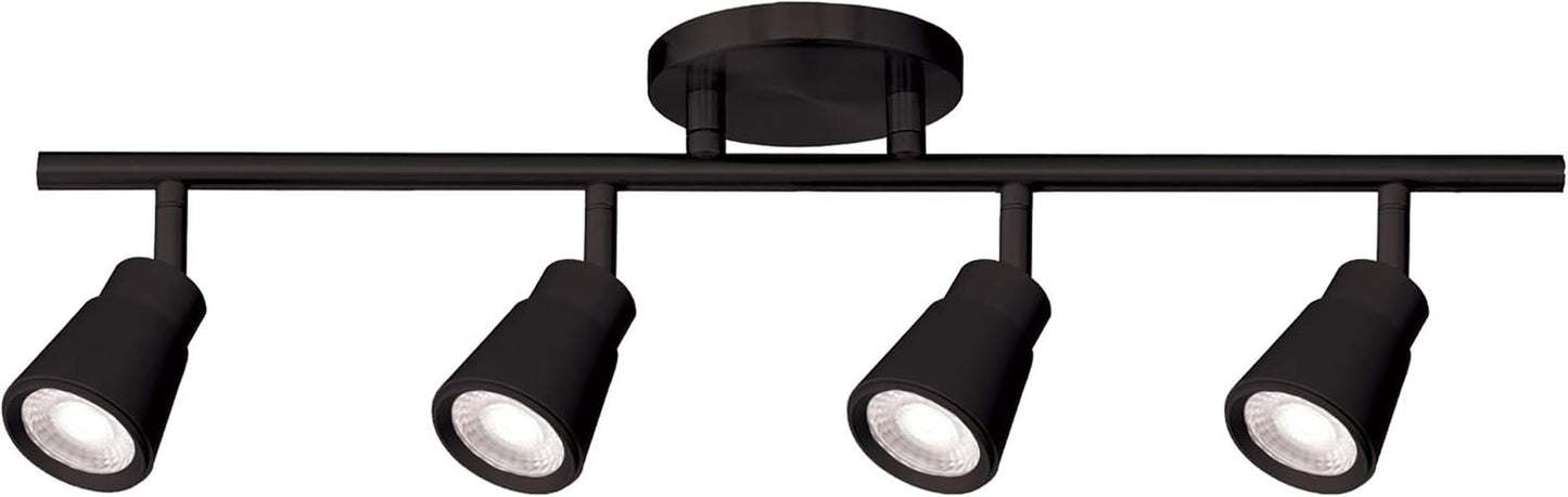 WAC Lighting, Solo 4 Light LED Energy Star Fixed Rail 3000K in Brushed Nickel