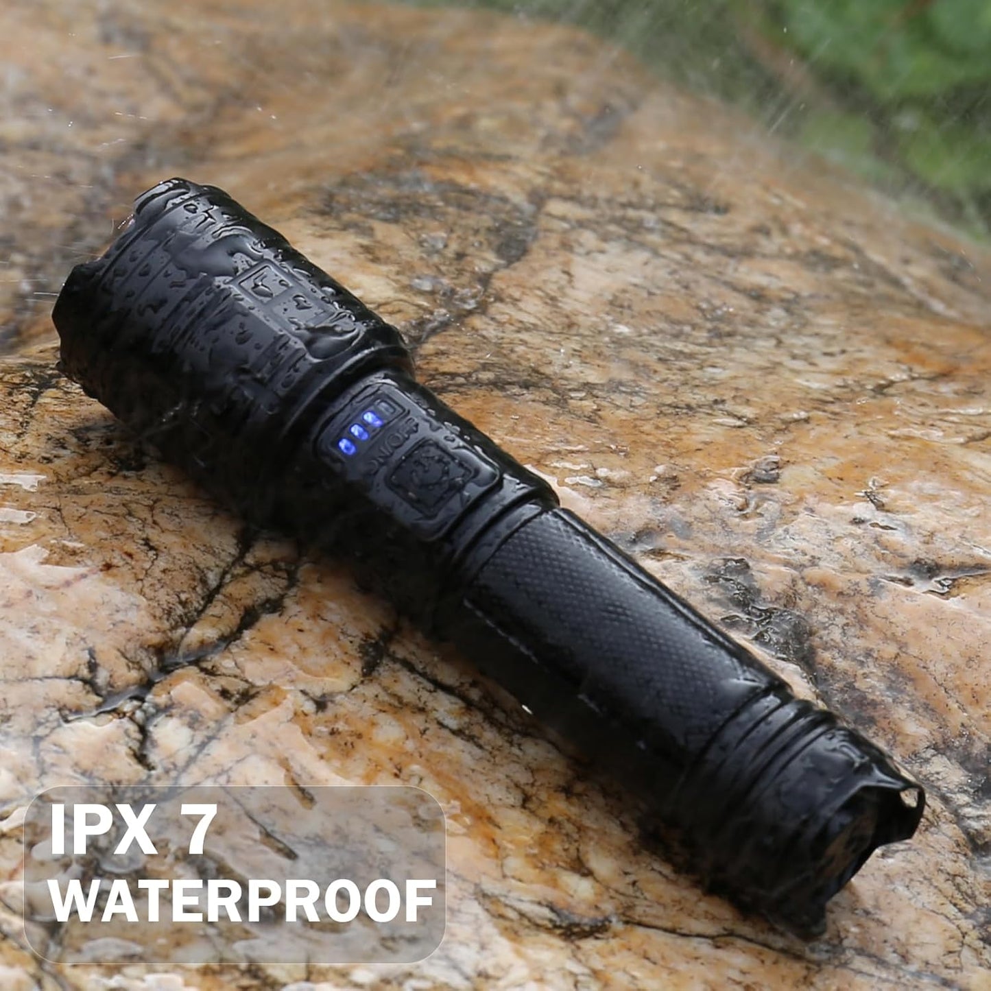 Rechargeable Flashlights 990,000 High Lumen, 2 Pack Super Bright LED Flashlight with 5 Modes, High Powered Flash Light for Home, Camping, Outdoor