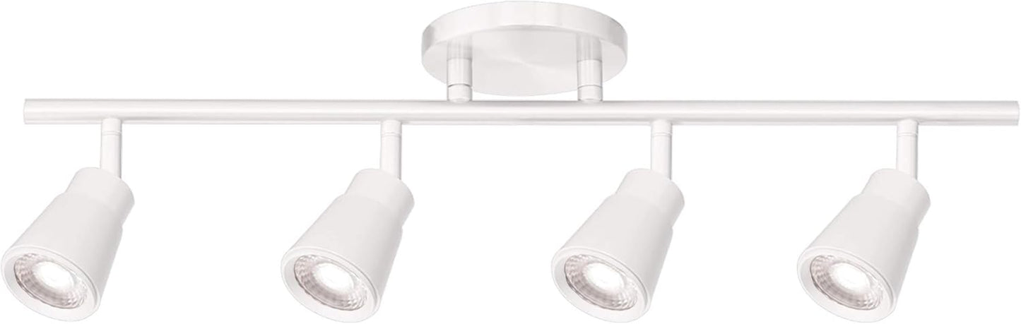 WAC Lighting, Solo 4 Light LED Energy Star Fixed Rail 3000K in Brushed Nickel