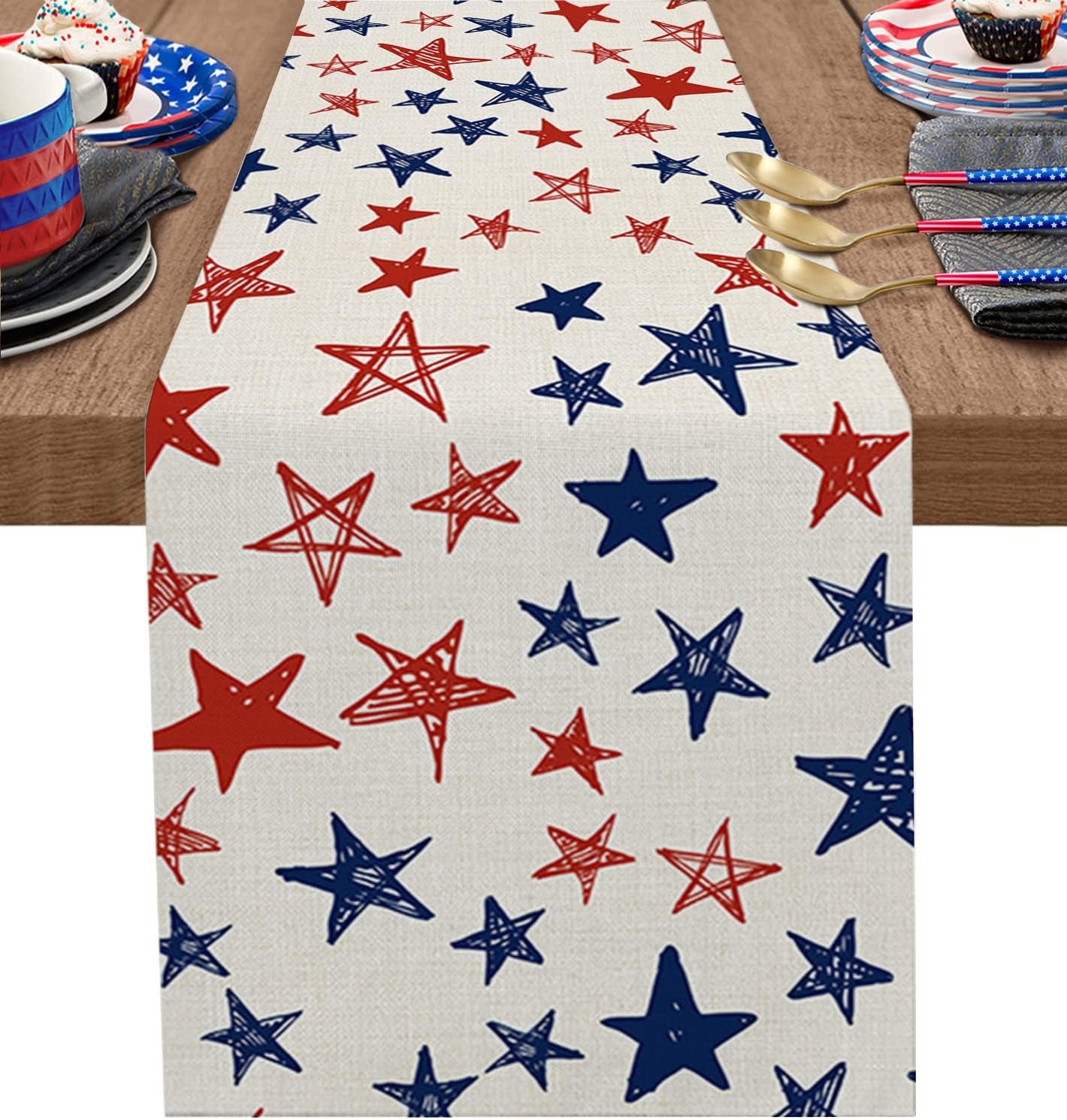 Sunflower Placemats, Red Truck Placemats for Dining Table, Farmhouse Decor Floral Placemats Set of 6, Heat-Resistant Washable Place Mats, Kitchen Table Mats for Party Sunflower Kitchen Decor Placemats