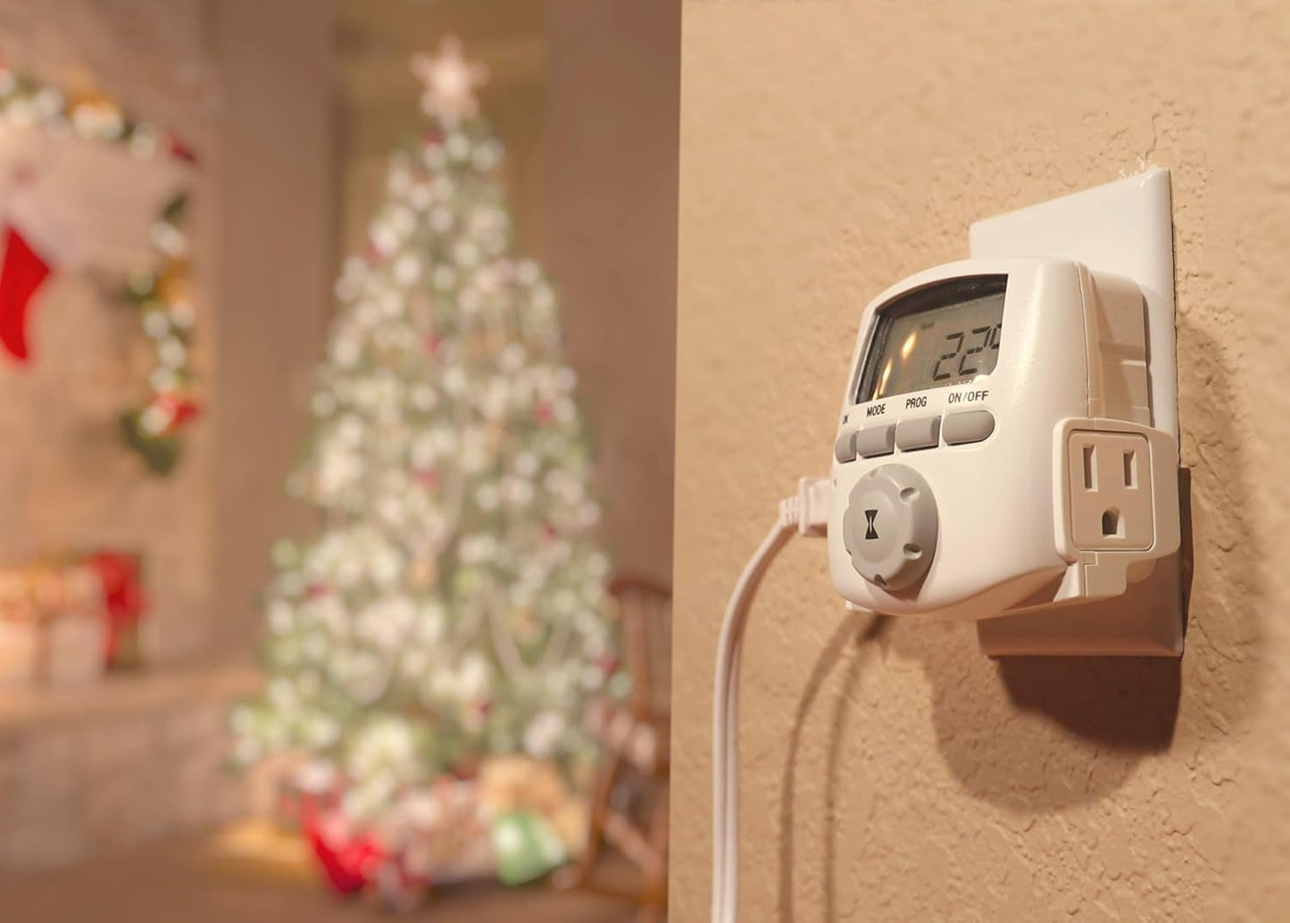 Intermatic DT620 Heavy Duty Indoor Digital Plug-Intimer - Full 7-Day Programming Options - Timer for Lighting, Fans & Small Appliances