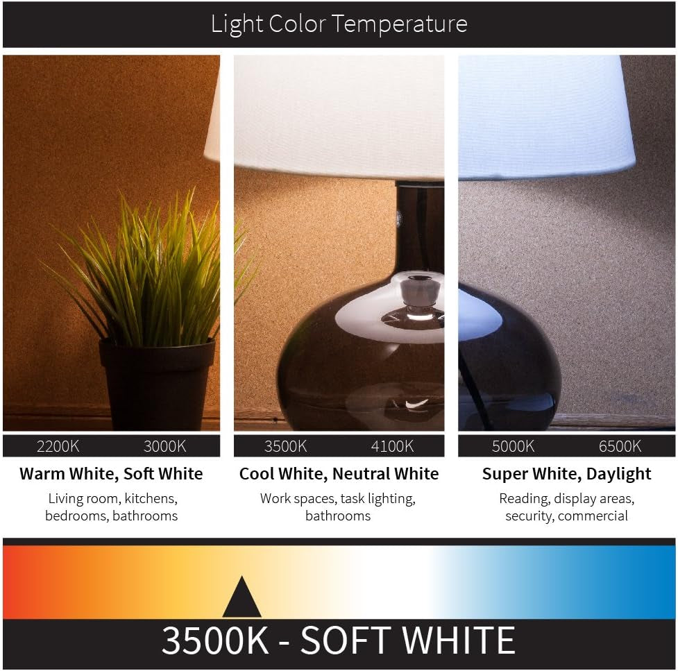 Sunlite FT24DL/835 Plug-In Twin Tube Compact Fluorescent Lamp, FT 4-Pin, 24 Watts, 1800 Lumens, 3500K Neutral White, 4-Pin (2G11) Base, 120 Volts, 1 Pack