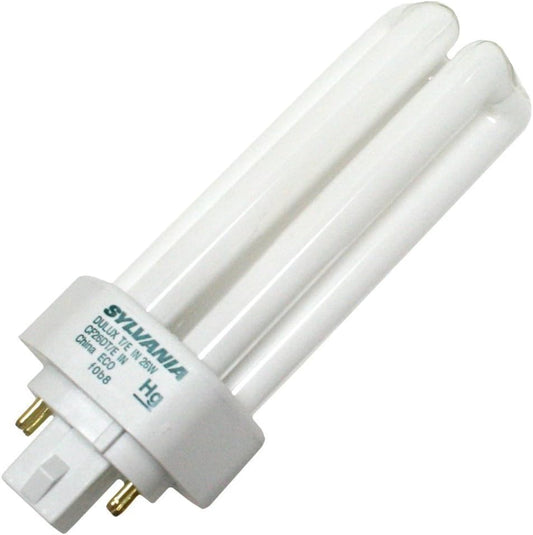 Sylvania S6747 (10 Pack) 20881 CF26DT/E/IN/835/ECO 26-Watt 3500K 4-Pin Triple Tube Compact Fluorescent Lamp, 10 Count (Pack of 1), White