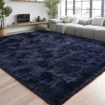 Chicrug Soft Runner Rugs for Bedroom Living Room Plush Fluffy Rug 2X6 Feet, Shag Furry Area Rug Carpet Non Shedding for Nursery Children Kids Girls Room Home Decorative, Grey