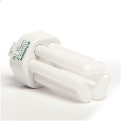 Sylvania 20877 (4-Pack) CF18DT/E/IN/835/ECO 18-Watt Triple Tube Compact Fluorescent Light Bulb, 3500K, 1164 Lumens, 82 CRI, T4 Shape, 4-Pin Gx24Q-2 Base