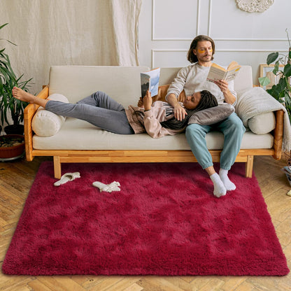 Chicrug Soft Runner Rugs for Bedroom Living Room Plush Fluffy Rug 2X6 Feet, Shag Furry Area Rug Carpet Non Shedding for Nursery Children Kids Girls Room Home Decorative, Grey