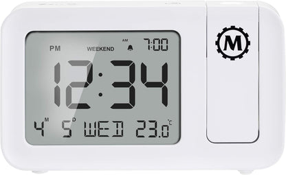 MARATHON Projection Clock with Large Display and Backlight