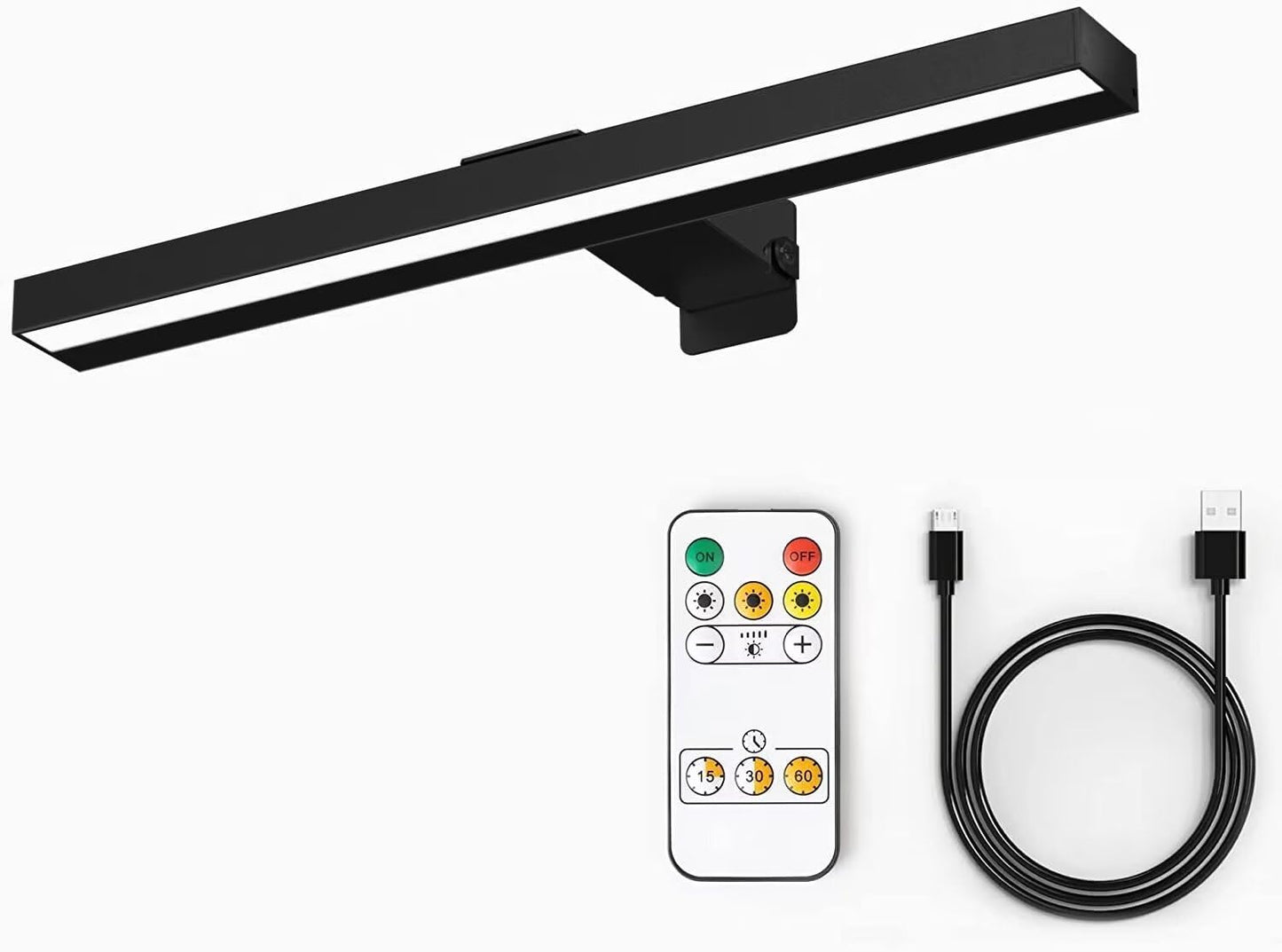 MIOBLUE Wireless Picture Lights with Remote, Full Metal Rechargeable Painting Light Display LED Battery Lamp with 3 Lighting Modes, Dimmable Dartboard Light with Timer for Frame Portrait Art,13Inch