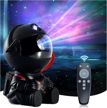Astronaut Galaxy Projector Night Light for Kids Bedroom Star Projector with Remote Control, Aesthetic Nebula Astronaut Projector Ambient Lighting for Gaming Room, Home Theater, Ceiling, Party Decor