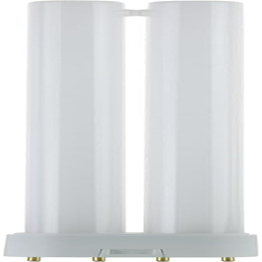 Sunlite FT24DL/835 Plug-In Twin Tube Compact Fluorescent Lamp, FT 4-Pin, 24 Watts, 1800 Lumens, 3500K Neutral White, 4-Pin (2G11) Base, 120 Volts, 1 Pack