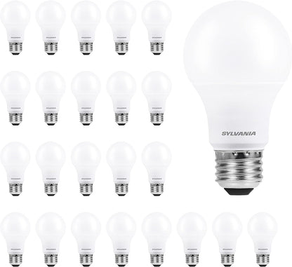 SYLVANIA ECO LED B10 Light Bulb, 40W=2.5W, 7 Year, 300 Lumens, Non-Dimmable, Clear, 2700K, Soft White - 6 Pack (40878)