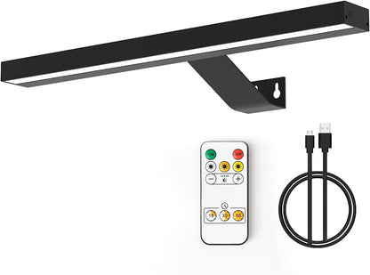 MIOBLUE Wireless Picture Lights with Remote, Full Metal Rechargeable Painting Light Display LED Battery Lamp with 3 Lighting Modes, Dimmable Dartboard Light with Timer for Frame Portrait Art,13Inch