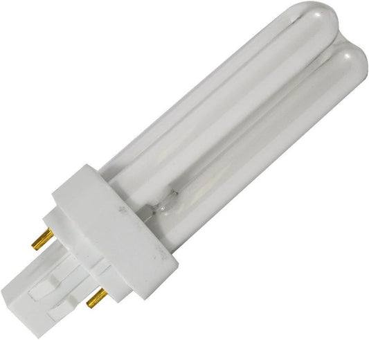 SYLVANIA 20691/21117 - CF13DD/827/ECO - 13 Watt CFL Light Bulb - Compact Fluorescent - 2 Pin GX23-2 Base - 2700K -