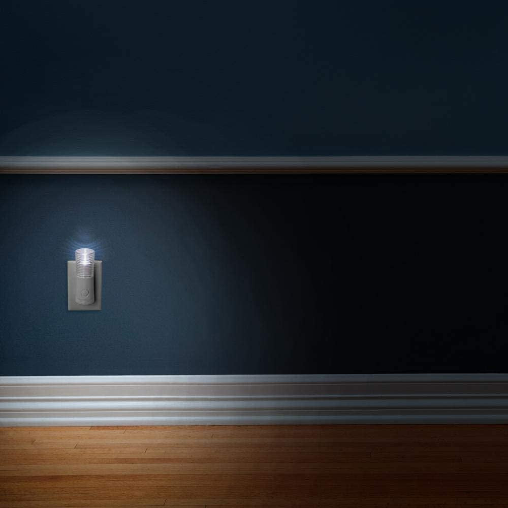 Feit Electric BPC7/LED 0.6 Watt Non Dimmable C7 Candelabra Base, Clear, LED Night Light Bulb, 2-Bulb, 4000K Cool White