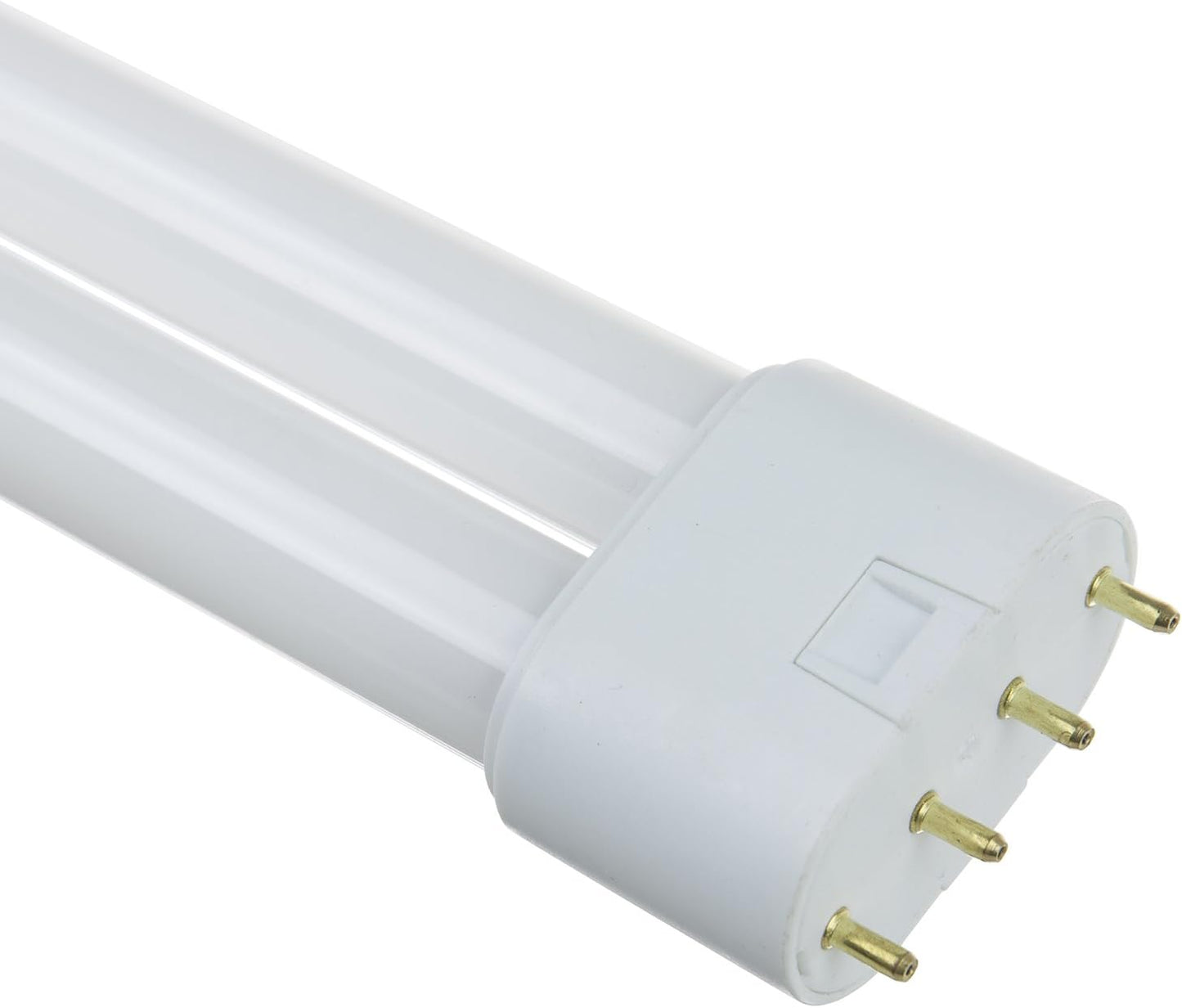 Sunlite FT24DL/835 Plug-In Twin Tube Compact Fluorescent Lamp, FT 4-Pin, 24 Watts, 1800 Lumens, 3500K Neutral White, 4-Pin (2G11) Base, 120 Volts, 1 Pack