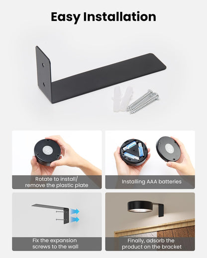 Picture Lights for Wall, Wireless Wall Decor Lights for Picture Artworking Frame Portrait,Battery Operated Magnetic Led Painting Light with Remote Dimmable Timer,Wall Art Display Light for Paintings