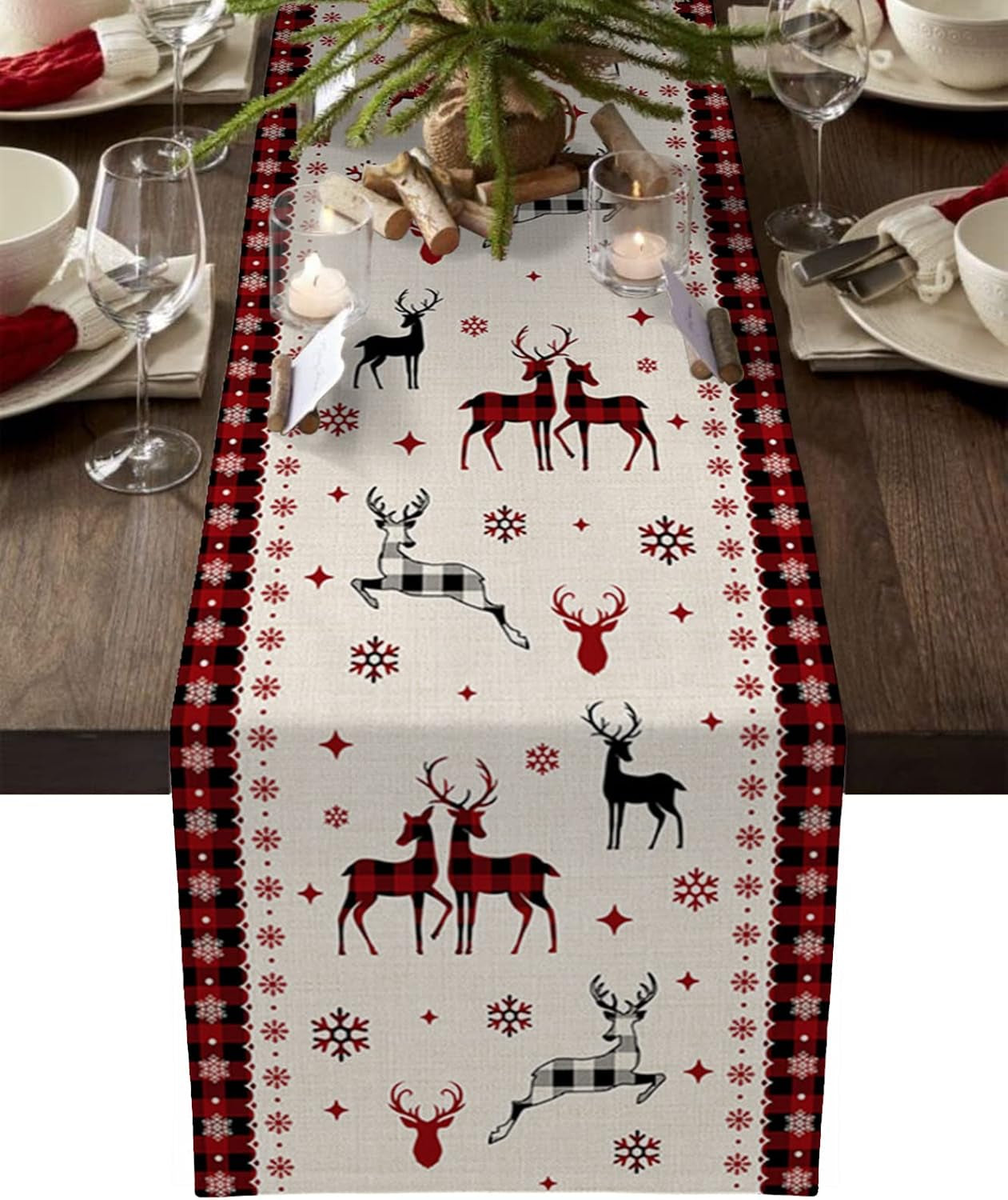 Sunflower Placemats, Red Truck Placemats for Dining Table, Farmhouse Decor Floral Placemats Set of 6, Heat-Resistant Washable Place Mats, Kitchen Table Mats for Party Sunflower Kitchen Decor Placemats
