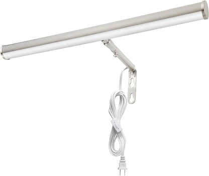 Maxxima 14 In. LED Picture Light - Integrated LED Display Wall Light, 3000K Warm White, 200 Lumens, Includes On/Off Switch, Adjustable Decor Light for Indoor Art Display - Oil Rubbed Bronze Finish